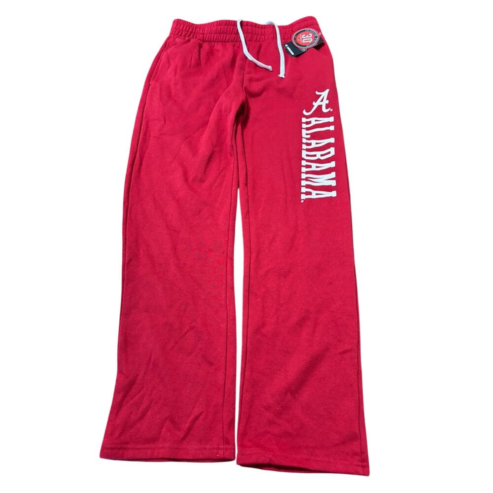 Colosseum Alabama Crimson Tide Crimson Fleece Sweat Pants Men’s Large L New NWT